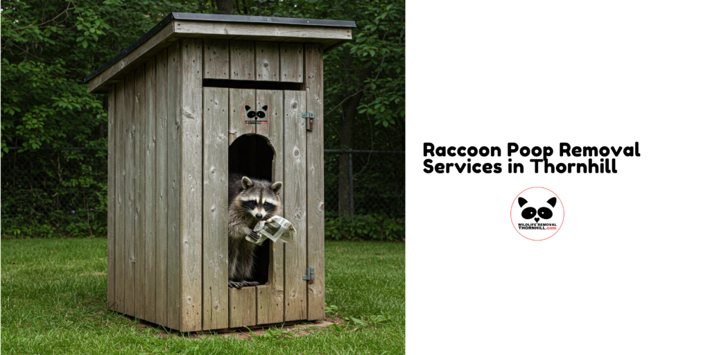 Raccoon Poop Removal Services in Thornhill