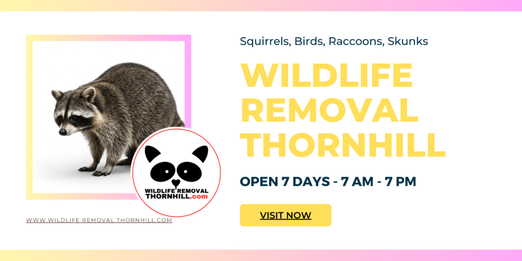 Wildlife Removal Thornhill, Squirrel Removal Thornhill, Raccoon Removal Thornhill